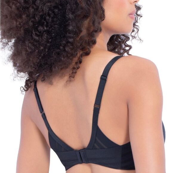 Felina | Paramour Marvelous Side Smoothing T-Shirt Bra in Black NWT | 38DD - Picture 3 of 6